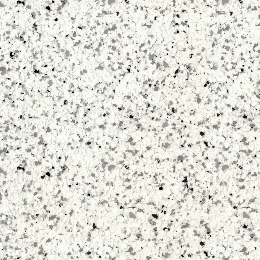 Ice epoxy flake flooring colour