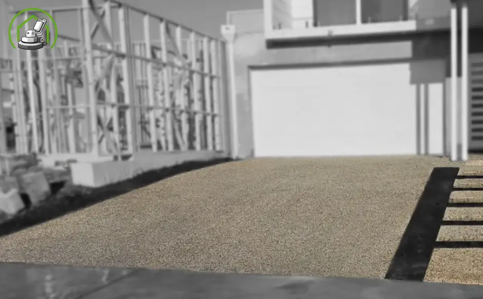 Exposed or washed aggregate driveway finish in Ashby, Western Australia
