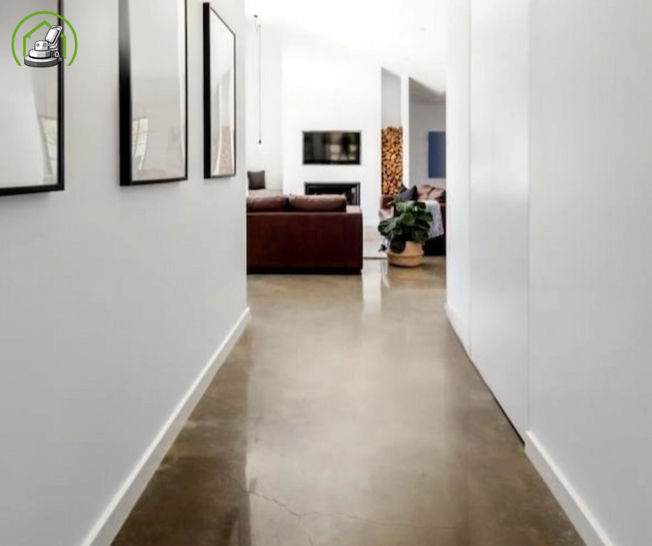 Polished concrete home floors in Cottesloe by Perth Concrete Care